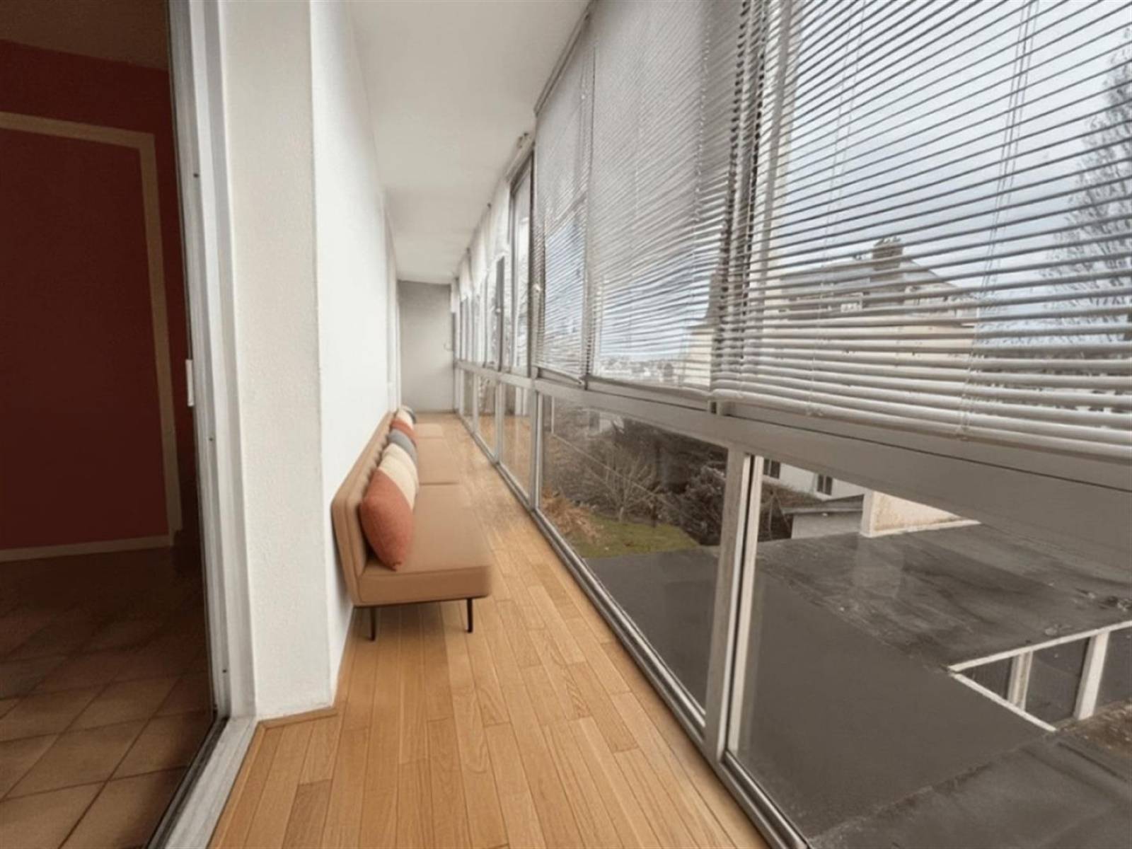 À la vente appartement en rez de chaussée avec place de parking Harfleur 76700