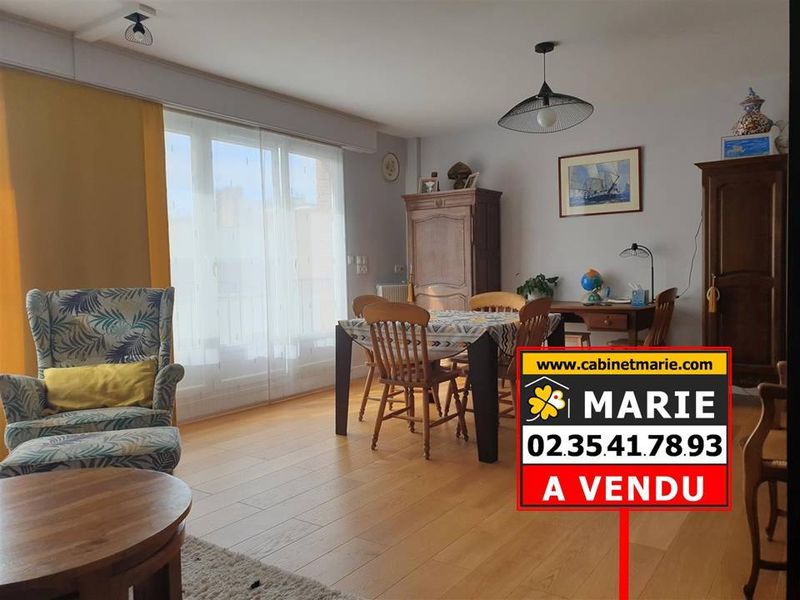 VENDU !  APPARTEMENT T3 avec ASCENSEUR idéalement situé en HYPER CENTRE VILLE du Havre proche COTY (76600)