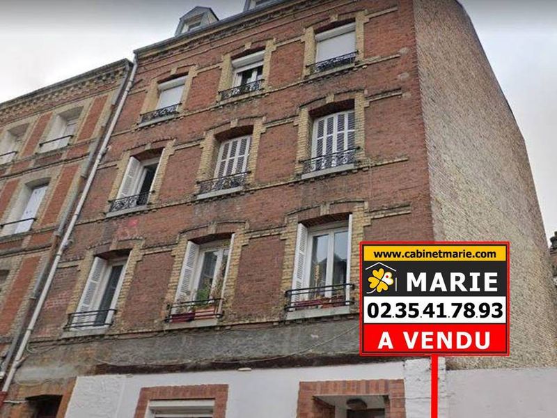 VENDU ! APPARTEMENT T2 - BON ÉTAT situé en CENTRE VILLE DU HAVRE (76600), secteur SAINTE ANNE