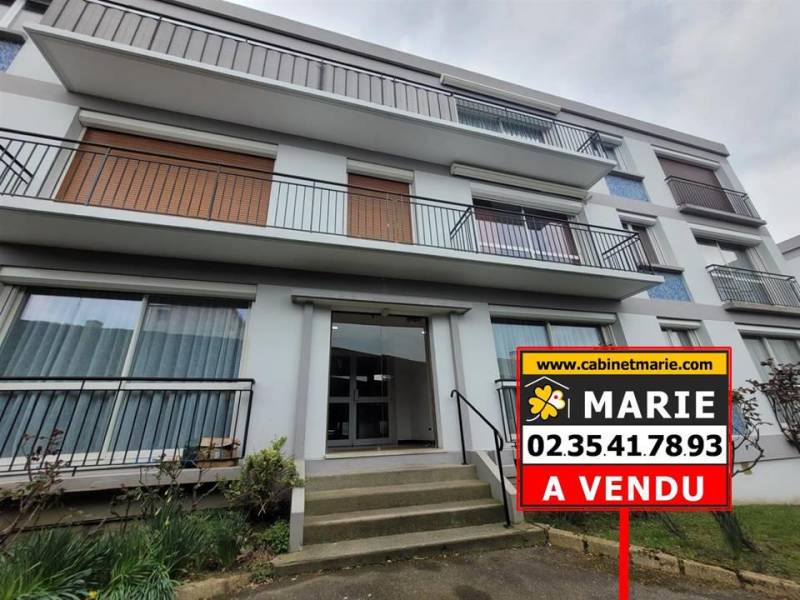 VENDU ! Appartement Volume T4 77m² avec BALCON bien située au HAVRE (76610) - Sanvic Vornier