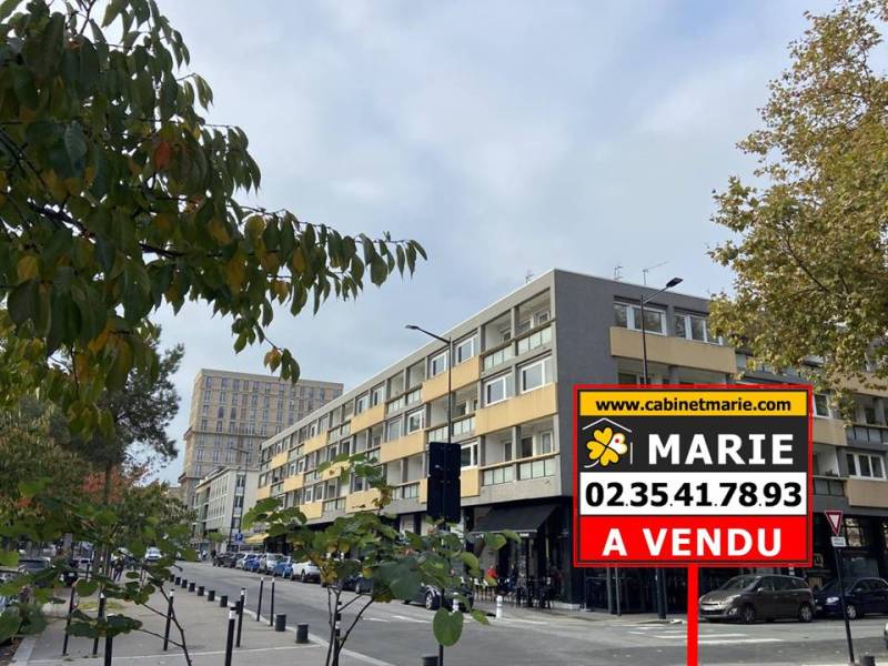 VENDU ! En EXCLUSIVITÉ, Rare à la vente ! Apt avec BALCON en plein CENTRE VILLE du Havre (76600)