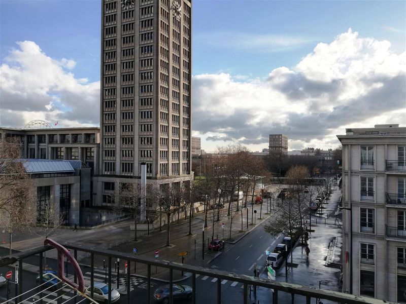 A vendre, appartement T4 avec balcon vue dégagée sur l'Hotel de ville, plein centre ville du Havre (76600)
