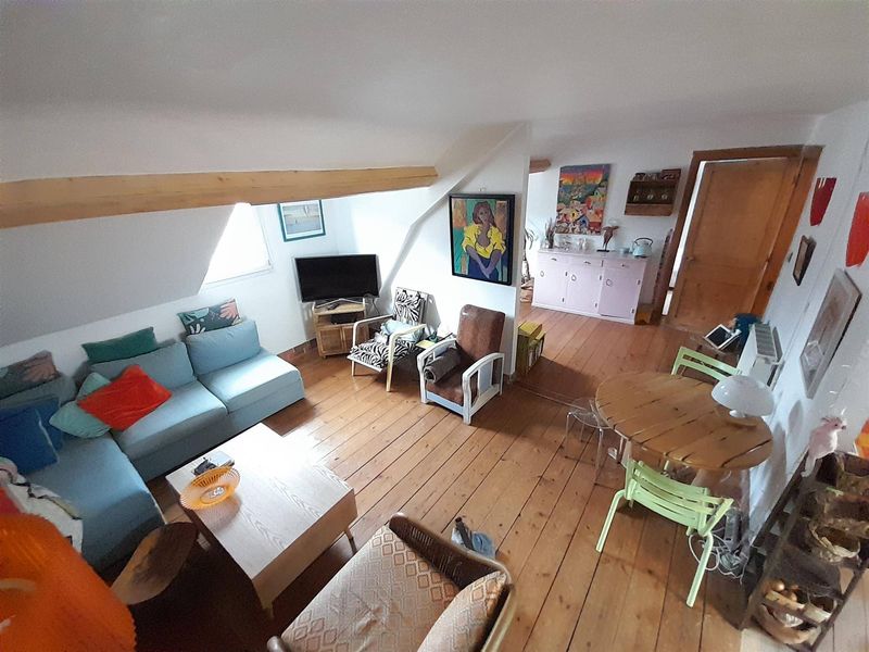 À vendre, CHARMANT APPARTEMENT avec VUE DÉGAGÉE sur la MER, situé au HAVRE (76600), limite SAINTE-ADRESSE