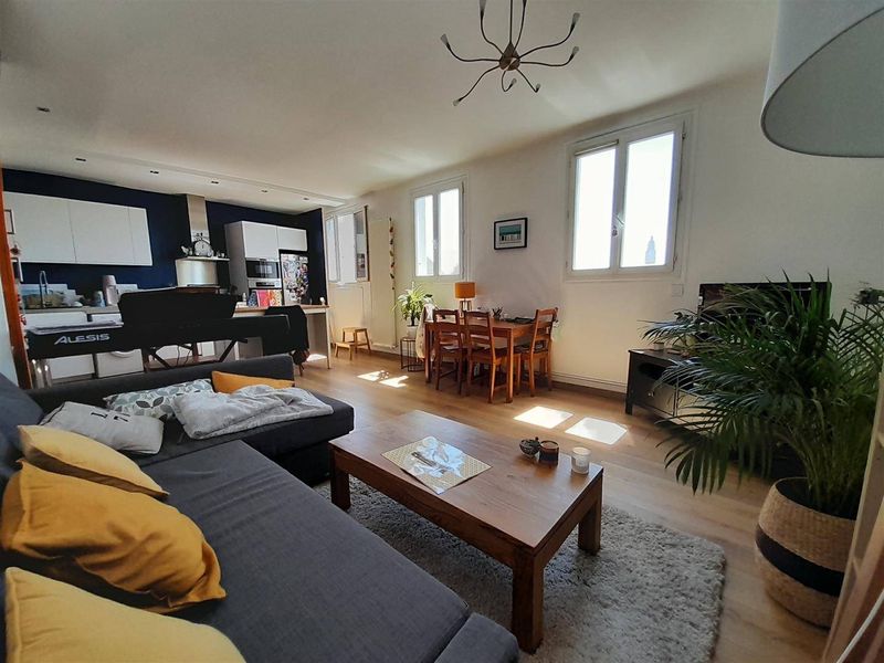 À vendre, APPARTEMENT T2 avec VUE DÉGAGÉE échappée MER  situé au HAVRE (76600) - secteur LES GOBELINS