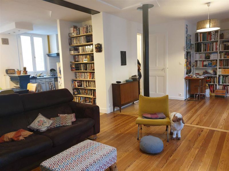 À vendre, APPARTEMENT T4 SPACIEUX avec CACHET situé en CENTRE VILLE DU HAVRE, secteur DANTON (76600)