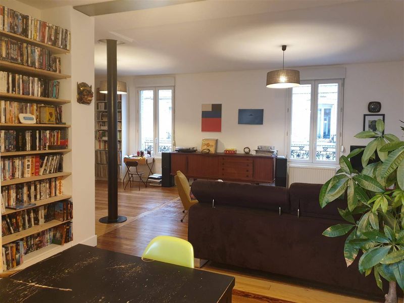 À vendre, APPARTEMENT T4 SPACIEUX avec CACHET situé en CENTRE VILLE DU HAVRE, secteur DANTON (76600)