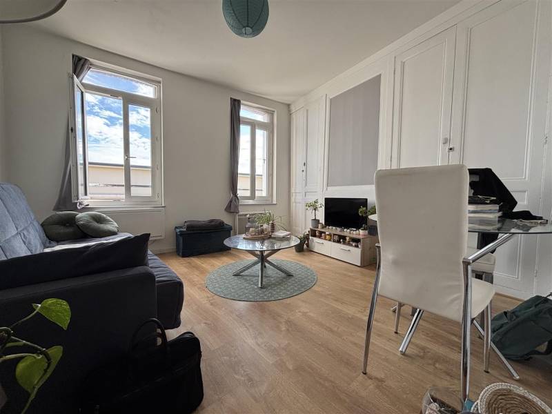 Idéal INVESTISSEUR, Appartement T1 bis en BON ÉTAT idéalement située à 2 pas de la PLAGE au HAVRE (76600)