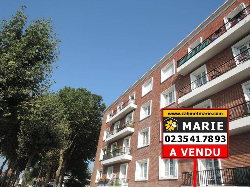 TRÈS BEL APPARTEMENT avec BALCON SUD - T3 en vente secteur GRAVILLE (76600)