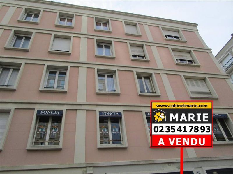 Vendu ! APPARTEMENT F2 idéalement situé en HYPER CENTRE VILLE DU HAVRE (76600)