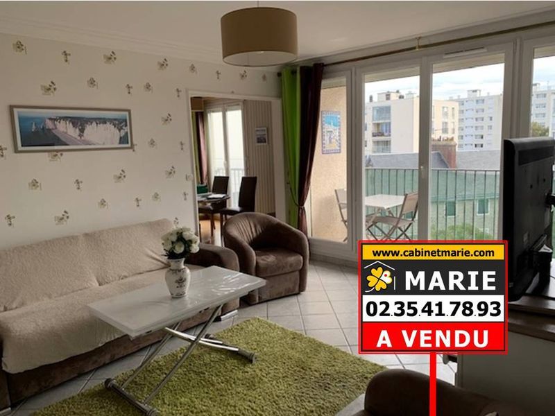 Vendu ! APPARTEMENT F3 avec BALCON VUE DÉGAGÉE au HAVRE - SANVIC (76620) JARDINS SUSPENDUS