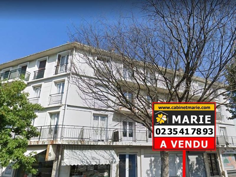 Vendu ! APPARTEMENT T2 avec BALCON situé au HAVRE, quartier de l'Eure (76600)
