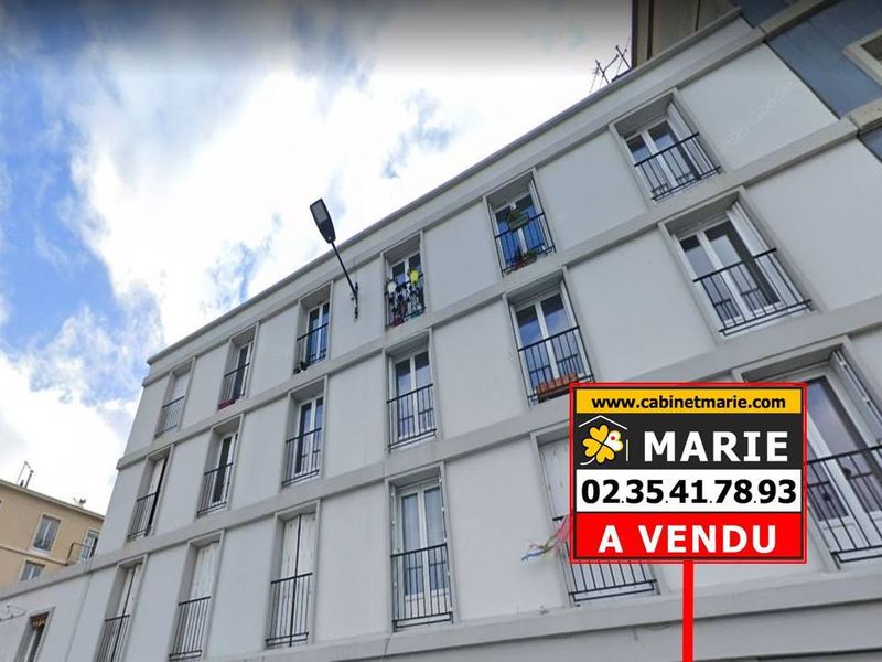 Vendu ! APPARTEMENT T3 avec BELLE VUE DÉGAGÉE situé au HAVRE CENTRE (76600), quartier SAINT FRANÇOIS