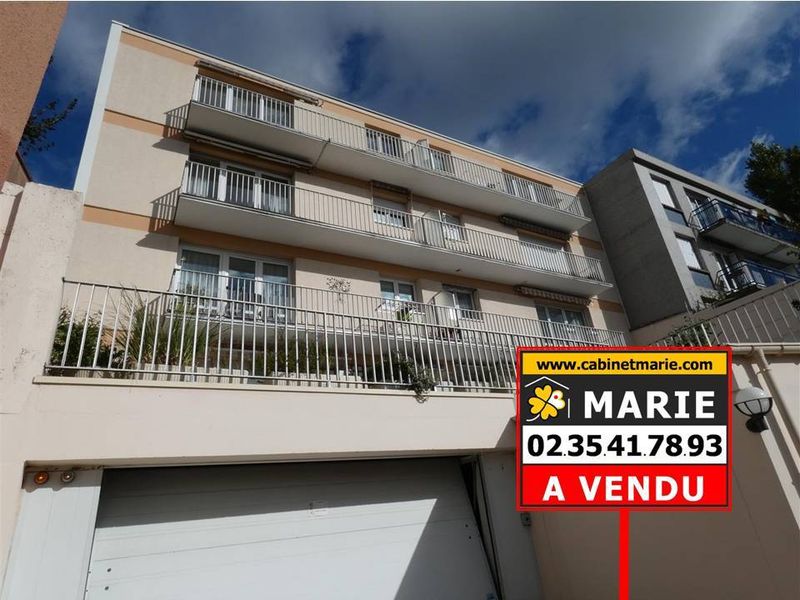 Vendu ! APPARTEMENT T3 avec BALCON + ASCENSEUR + PARKING à vendre au HAVRE - proche PLACE SAINTE CÉCILE (76610)