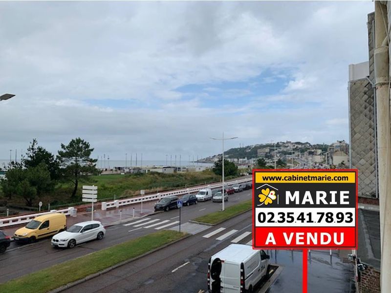 Vendu ! APPARTEMENT T2 - PLEINE VUE MER - idéalement situé au HAVRE - secteur SAINT VINCENT (76600), à 2 pas de la PLAGE !
