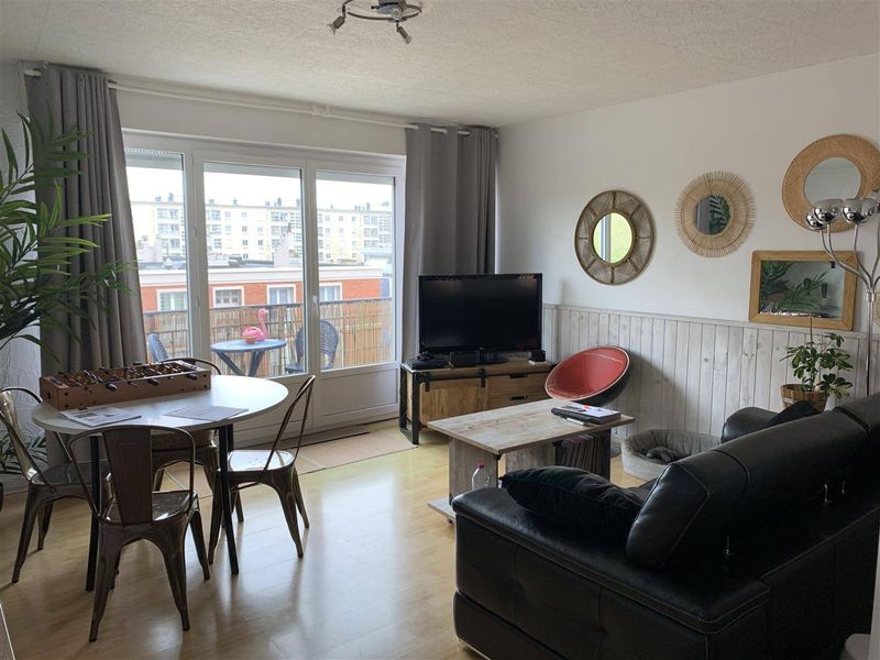 A VENDRE, APPARTEMENT T3 avec balcon, idéalement situé en centre ville - HALLES CENTRALES (76600)