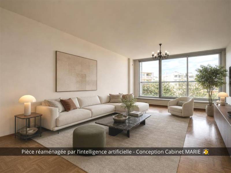 Appartement VUE DÉGAGÉE avec double BALCON et ASCENSEUR idéalement située au HAVRE (76600) - Résidence de France - Bord de mer