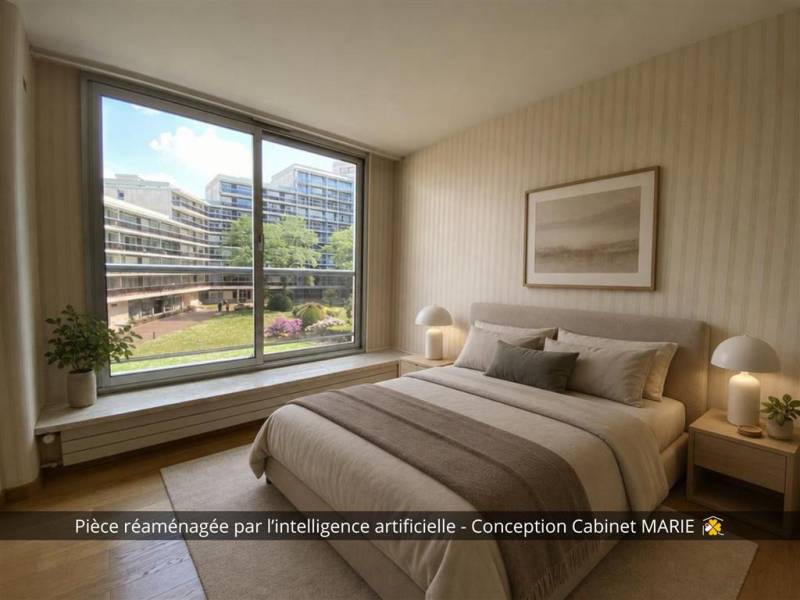 Appartement VUE DÉGAGÉE avec double BALCON et ASCENSEUR idéalement située au HAVRE (76600) - Résidence de France - Bord de mer