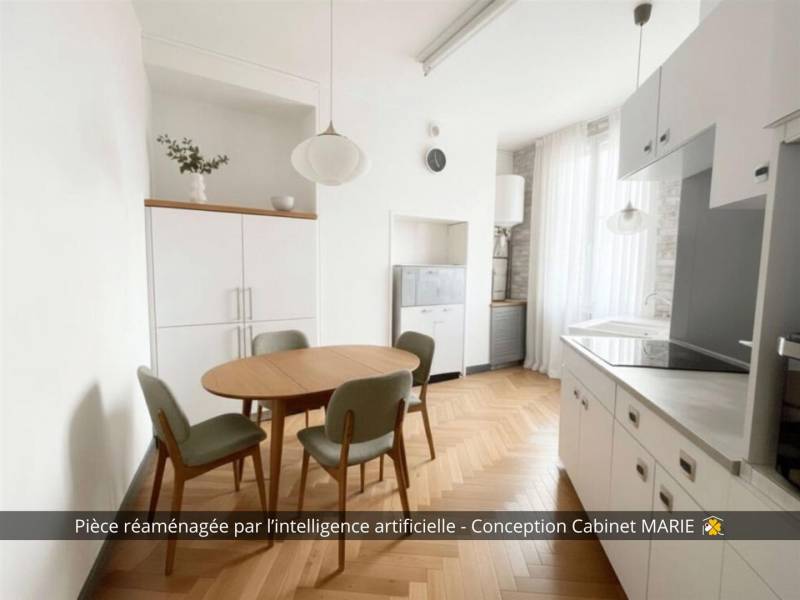 En EXCLUSIVITÉ, Appartement Volume T3 avec VUE DÉGAGÉE idéalement située au HAVRE (76600) - Centre-Ville Danton