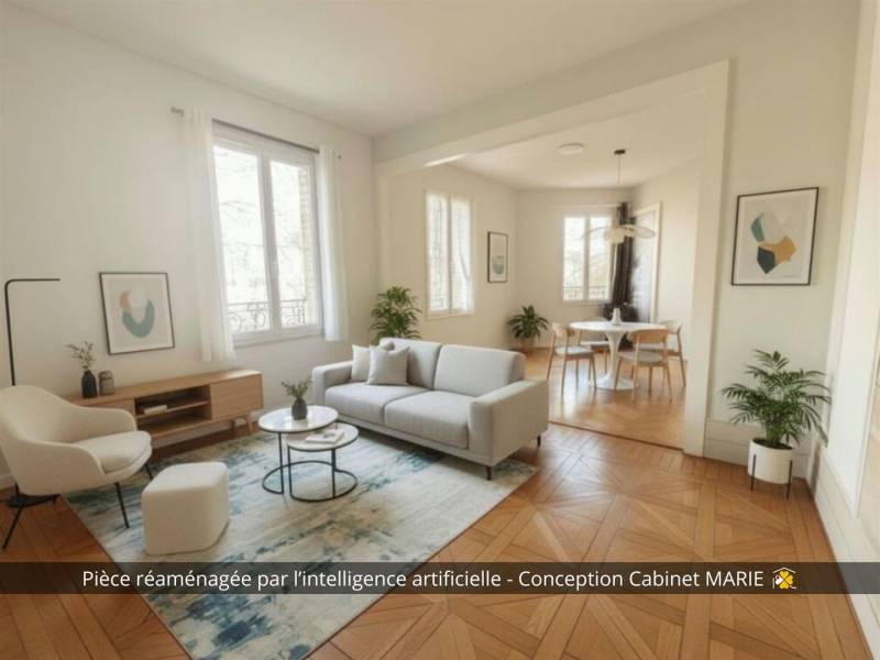 En EXCLUSIVITÉ, Appartement Volume T3 avec VUE DÉGAGÉE idéalement située au HAVRE (76600) - Centre-Ville Danton