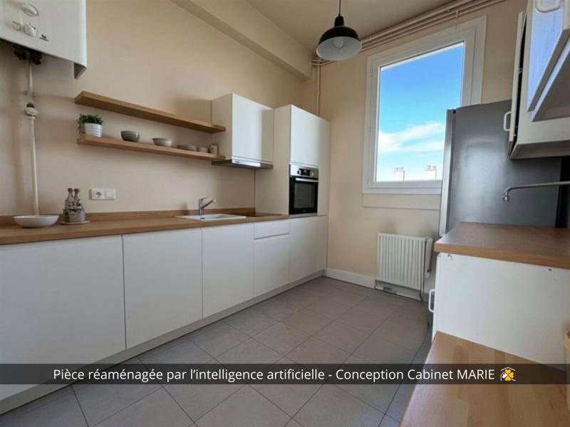 SOUS-COMPROMIS ! En EXCLUSIVITÉ, Appartement Volume 41m² avec ASCENSEUR et BALCON bien situé au HAVRE (76600)