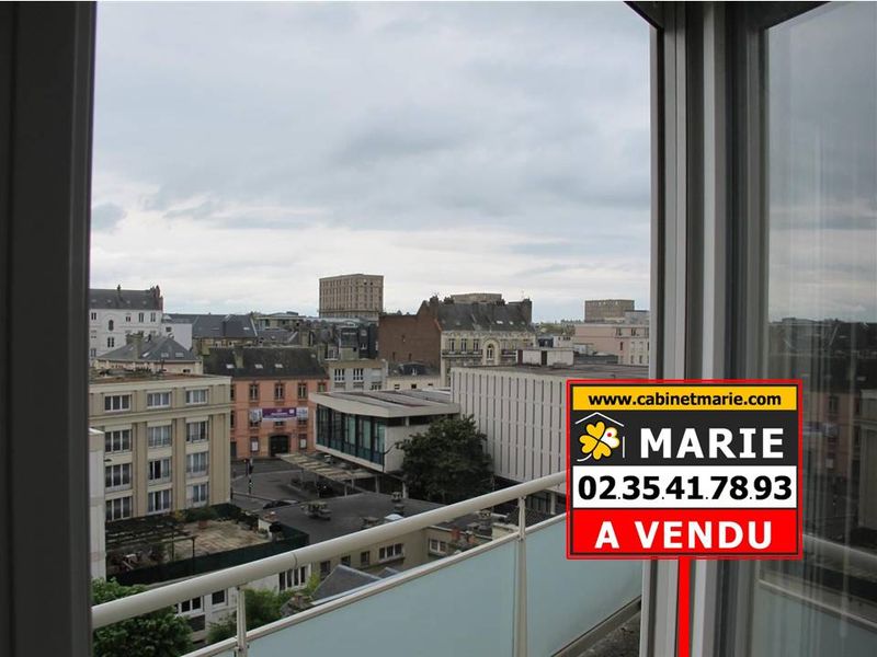APPARTEMENT avec BALCON SUD à vendre T3 en PLEIN CENTRE-VILLE LE HAVRE (76600).