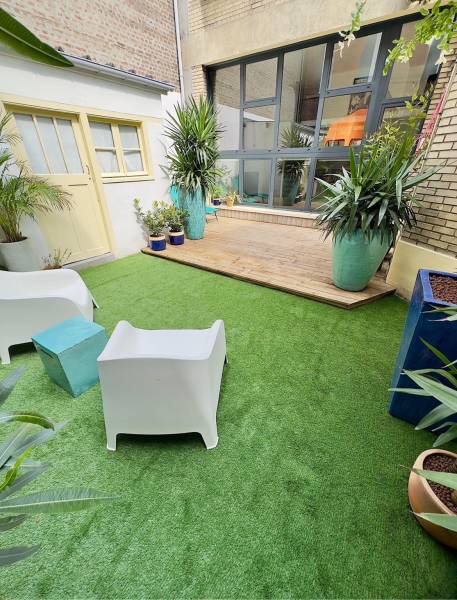 Ambiance Méditerranéenne au cœur de la ville du Havre, LOFT ATYPIQUE entièrement RÉNOVÉ (76600)