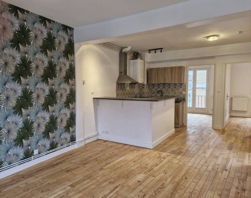 VENDU ! SAINT-FRANÇOIS, Appartement volume T3 TRAVERSANT situé au HAVRE (76600)